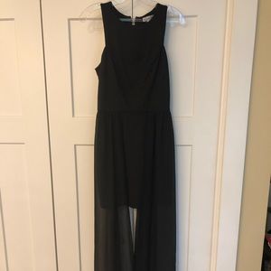 Black cocktail dress